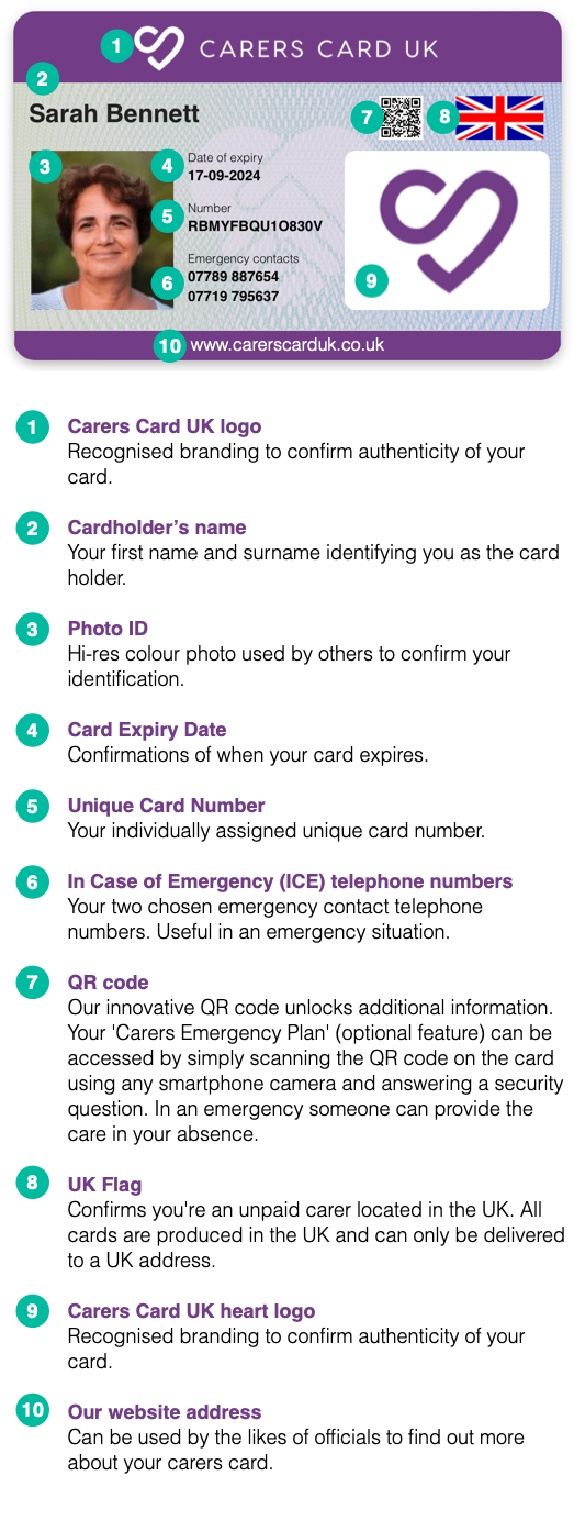 Carers Id Card