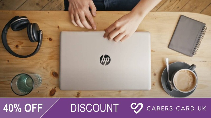 Up to 40 percent off Hewlett Packard products for card holders!