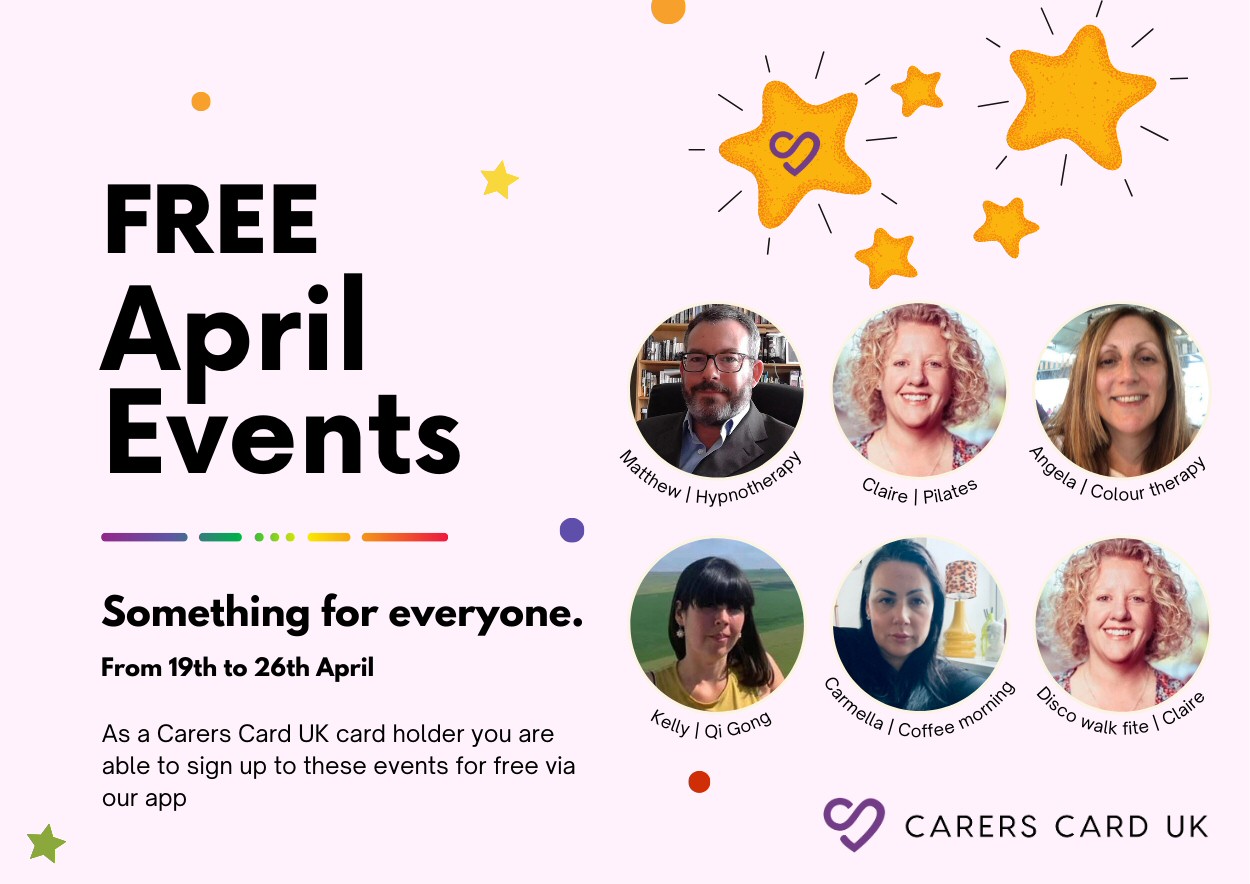 FREE events in April!
