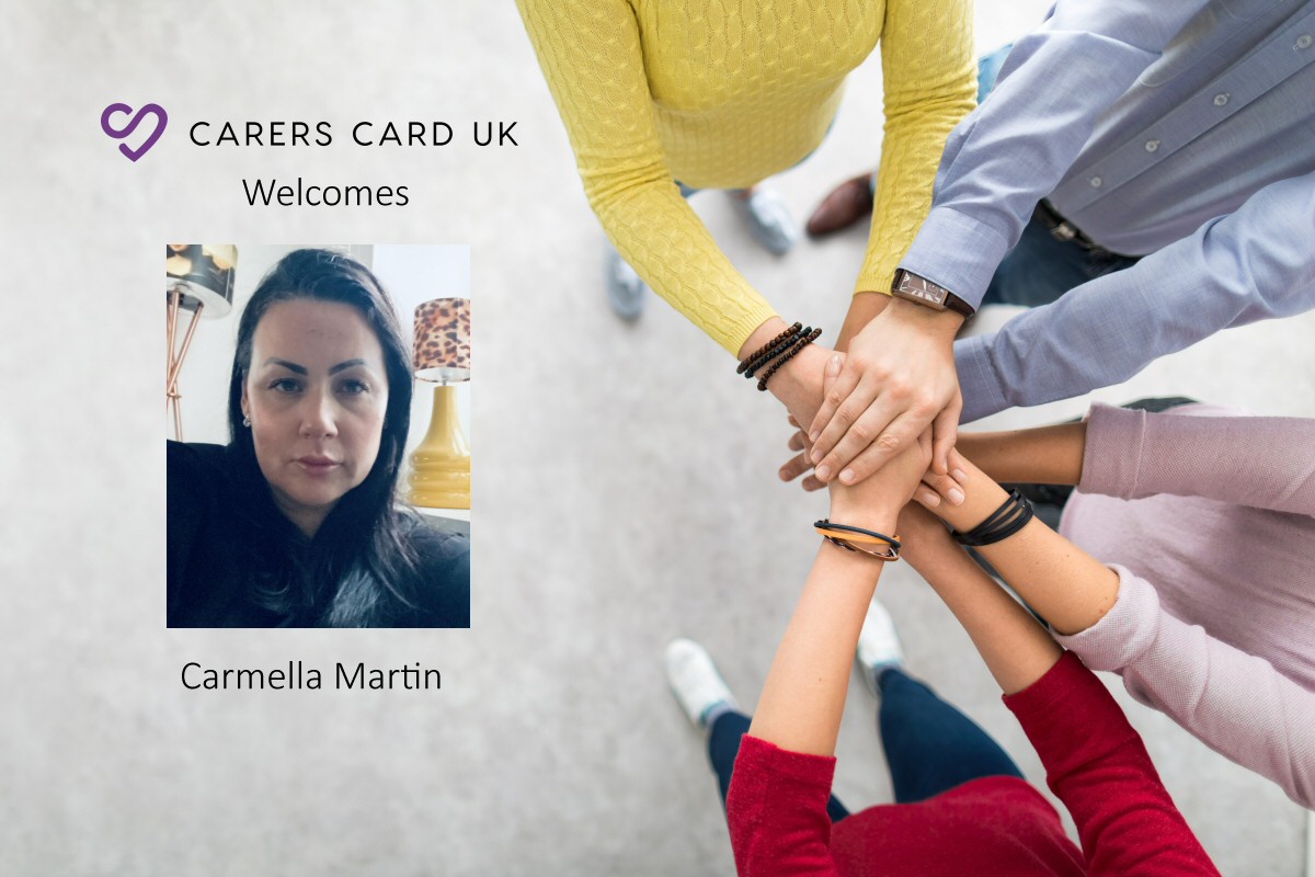 Carmella joins! - Carers Card UK