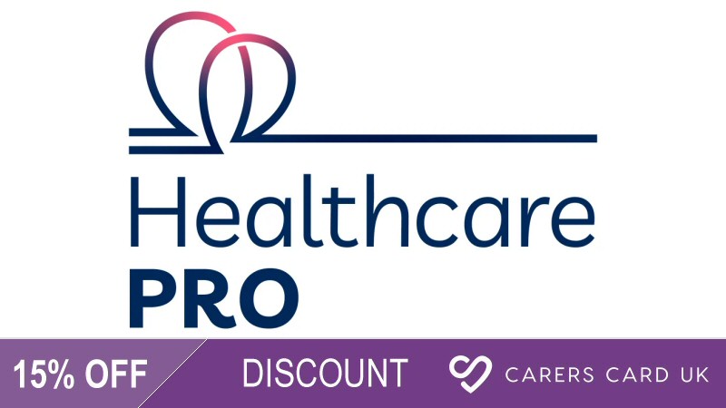 15 percent off HealthCarePro products for card holders!