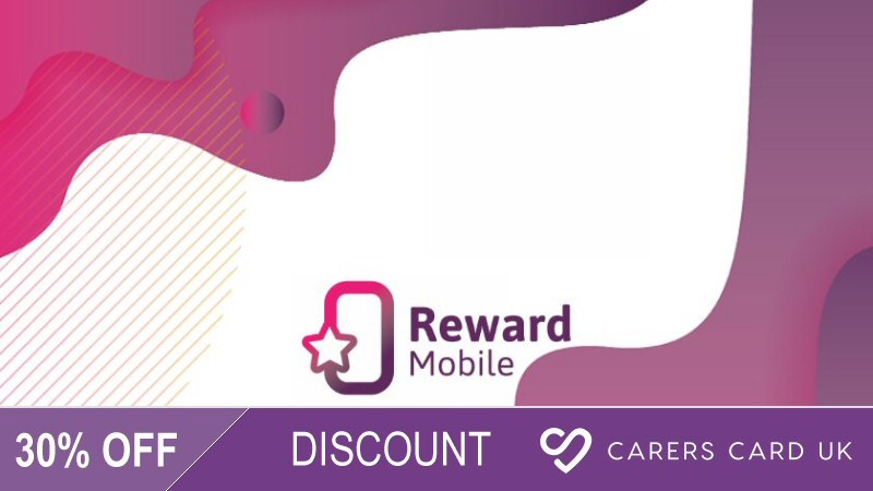 30 percent off at Reward Mobile for card holders!