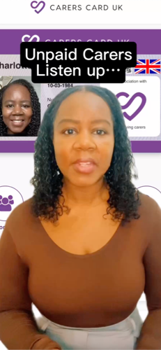Sarah talks about her Carers Card experience