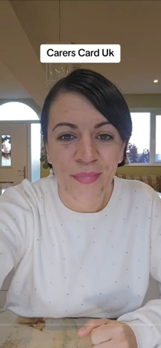 Sarah talks about her Carers Card experience